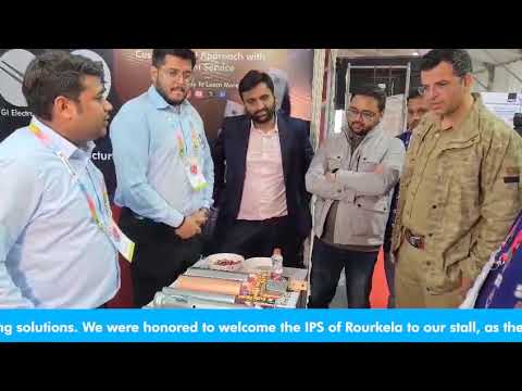 Kiash Electricals Welcomes IPS of Rourkela at Rourkela Chamber of Commerce Exhibition