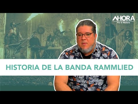 Stalin Ortiz, líder y baterista de Rammlied, habla sobre el inicio de la banda