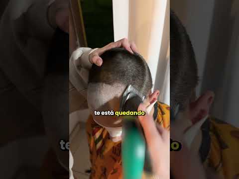 Arruiné su corte de pelo...