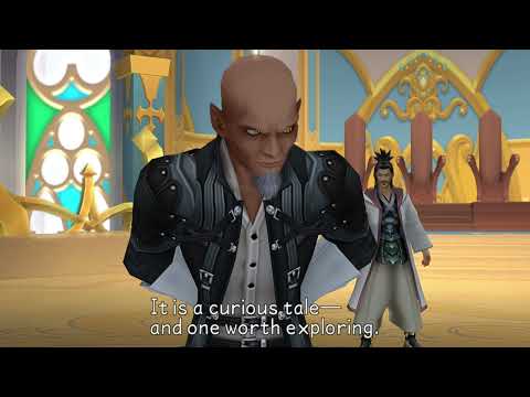 Kingdom Hearts Birth By Sleep Final Mix (PS4) Story Scene #168 - Confronting Master Eraqus