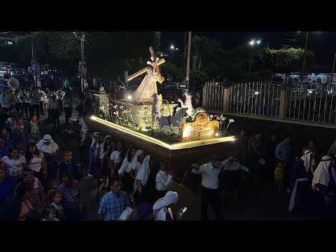 Primer viernes de VIACRUCIS 2026  PROCESIÓN en Siquinala Escuintla Jesús nazareno dulce mirada