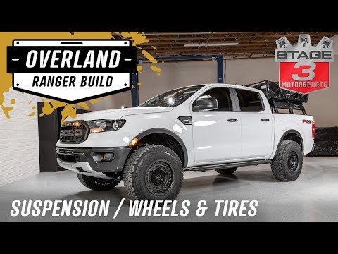 2019 Ford Ranger Fox Suspension, Black Rhino Wheels & BFG Tires