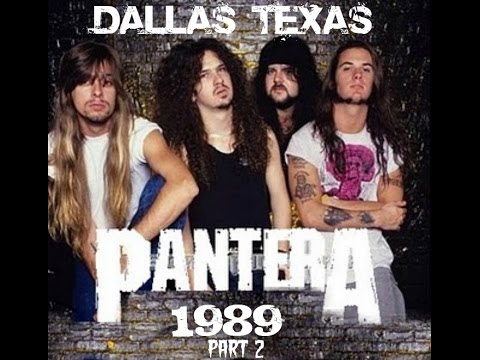 pantera 1989 hangin out Dallas Tx. before Cowboys From Hell part 2