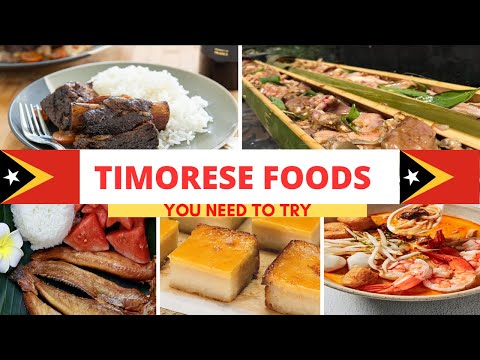 Timor-Leste Foods | 🇹🇱 | Top Traditional Timorese Foods | Timorese Cuisine