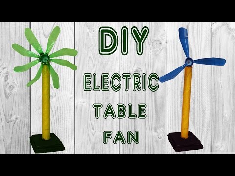 How To Make Table Fan From Plastic Soda Bottle DIY...
