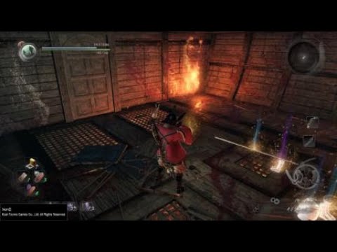 Cheesy samurai vs big-ass demon