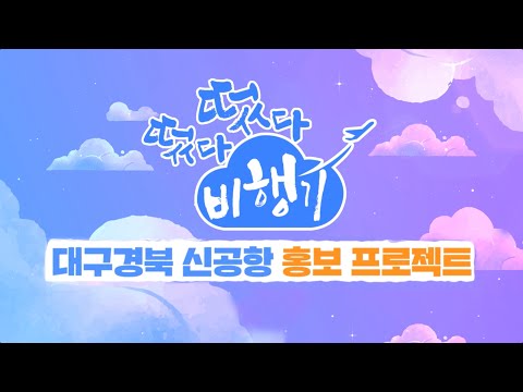 [대구 경북 신공항] 대구경북에 비행기가 떴다! 신공항 홍보 플래시몹‍