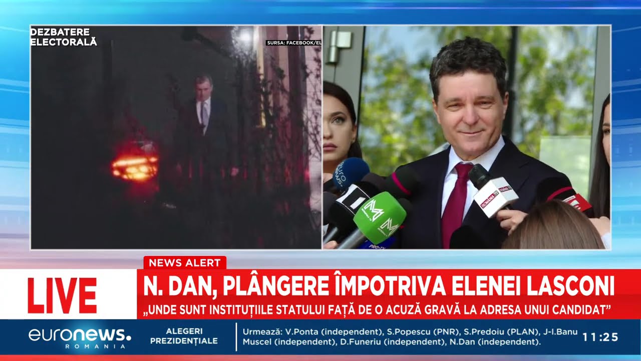 Nicușor Dan a depus plângere penală împotriva Elenei Lasconi