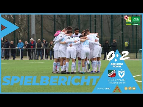Spielbericht: Halbfinale AOK-Landespokal: CFC Hertha 06 - Viktoria Berlin - 26.03.2022