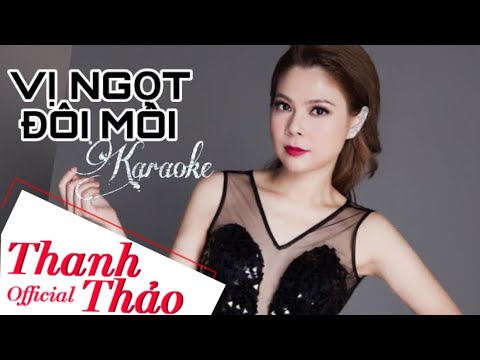 [ KARAOKE ] Vị Ngọt Đôi Môi | Thanh Thảo & Quang Dũng | Beat Song Ca Hay Nhất