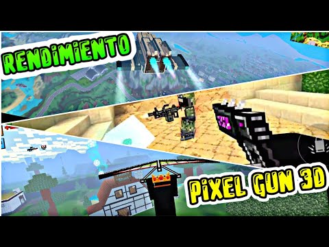 PIXEL GUN 3D TEST DE RENDIMIENTO EN MOTOROLA G8 | TheBlaster