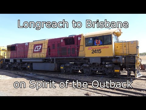 Longreach to Brisbane on Spirit of the Outback