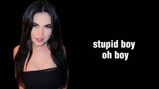 Cover art for stupid Boy