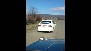 preview picture of video 'mercedes G 5.0 AT (296 л.с.)  vs toyota altezza mt 210 hp'