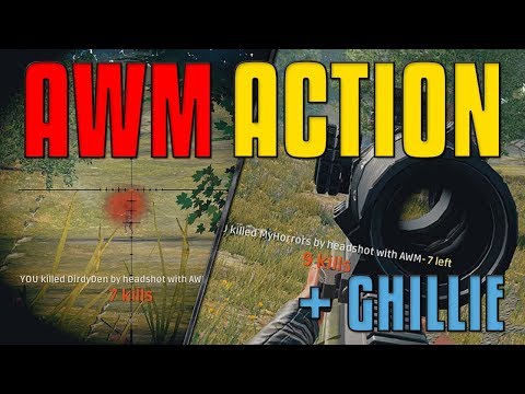AWM Action 1st Person Solo | PUBG