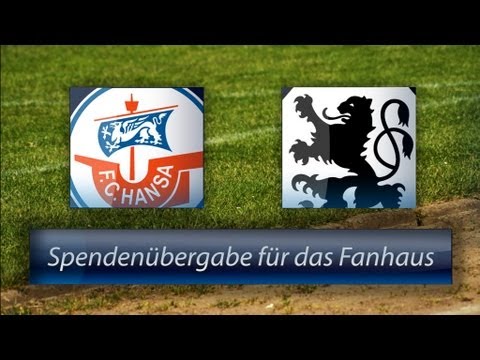 Spendenübergabe für das Fanhaus