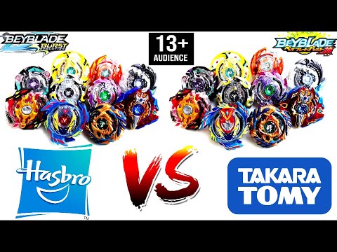 (13+) BRANDS BATTLE: SwitchStrike VS God -HASBRO vs TAKARA TOMY- BEYBLADE BURST EVOLUTION GODベイブレード神