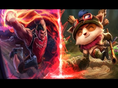 Mudjaco DunkMaster Darius TOP vs Teemo League of Legends LoL