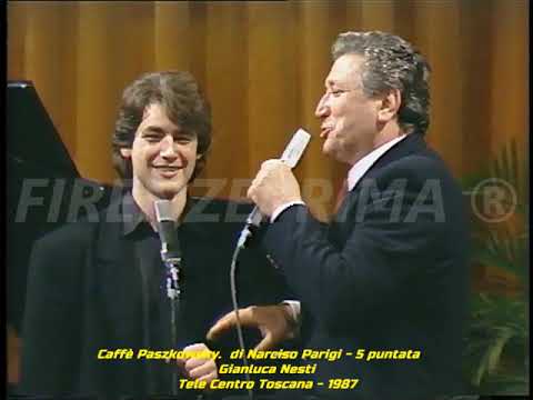 Caffè Paszkowsky. di Narciso Parigi. Gianluca Nesti.  Tele Centro Toscana 1987
