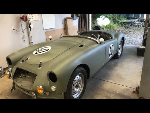 Finally test driving the 1960 MGA speedster