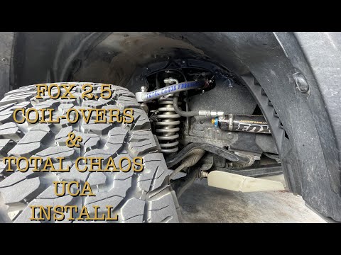 05+ Tacoma Front Suspension Lift | Fox 2.5 Coil-Over with Reservoir & DSC Adjuster | Total Chaos UCA