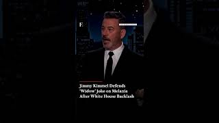 Jimmy Kimmel Defends ‘Widow’ Joke on Melania After White House Backlash | N18G