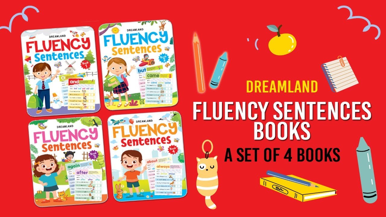 Fluency Sentences | Age Group 4 - 8 yrs | Early Learning | Dreamland Publications