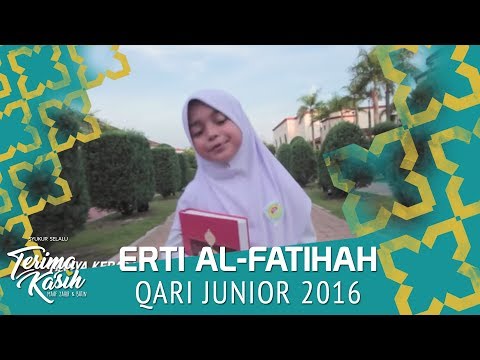 Qari Jr - Erti Al Fatihah