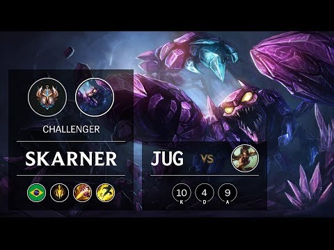 Skarner Jungle vs Nidalee - BR Challenger Patch 9.18