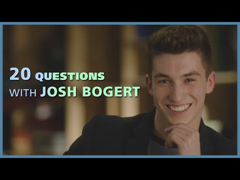 20 Questions with Josh Bogert
