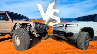 Probably Shouldn&#39;t Rock Crawl A Rivian w/@Rudysadventureanddesignreal