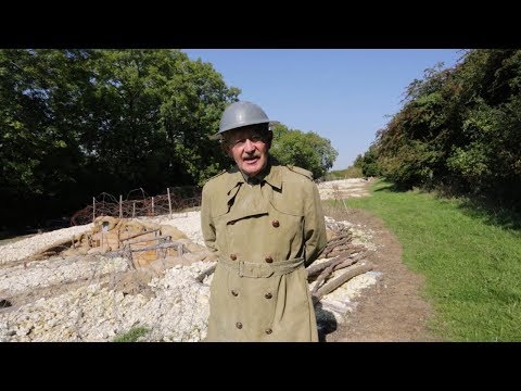 WW1 Boffin Builds Incredible Full-Sized Trench Network