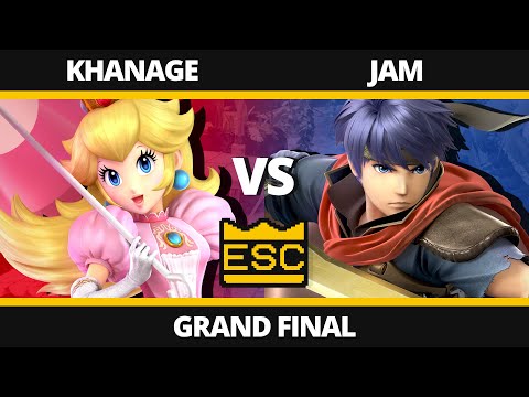 ESC 02 - Smash Ultimate Grand Final - Khanage (Peach) Vs. Jam (Ike)