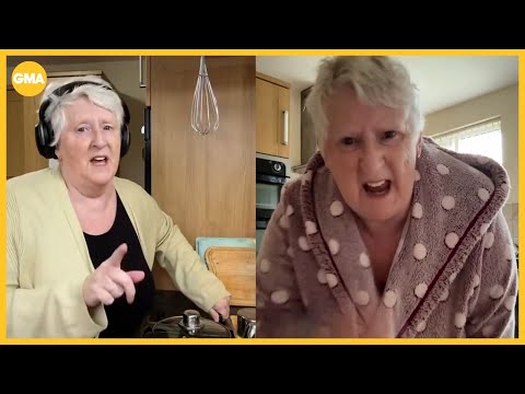 Meet TikTok's 64-year-old grandmother, 'Crazy Auntie Ann,' - YouTube