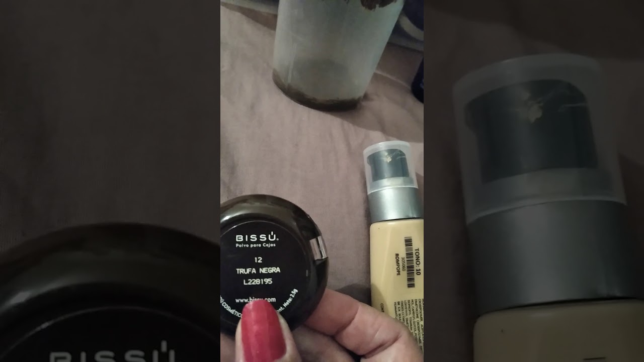 Pomada para cejas con productos Bissu