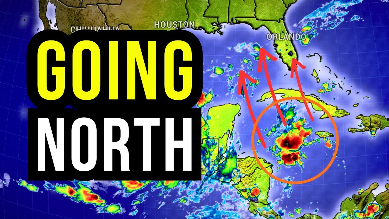 Tropical System moves North...