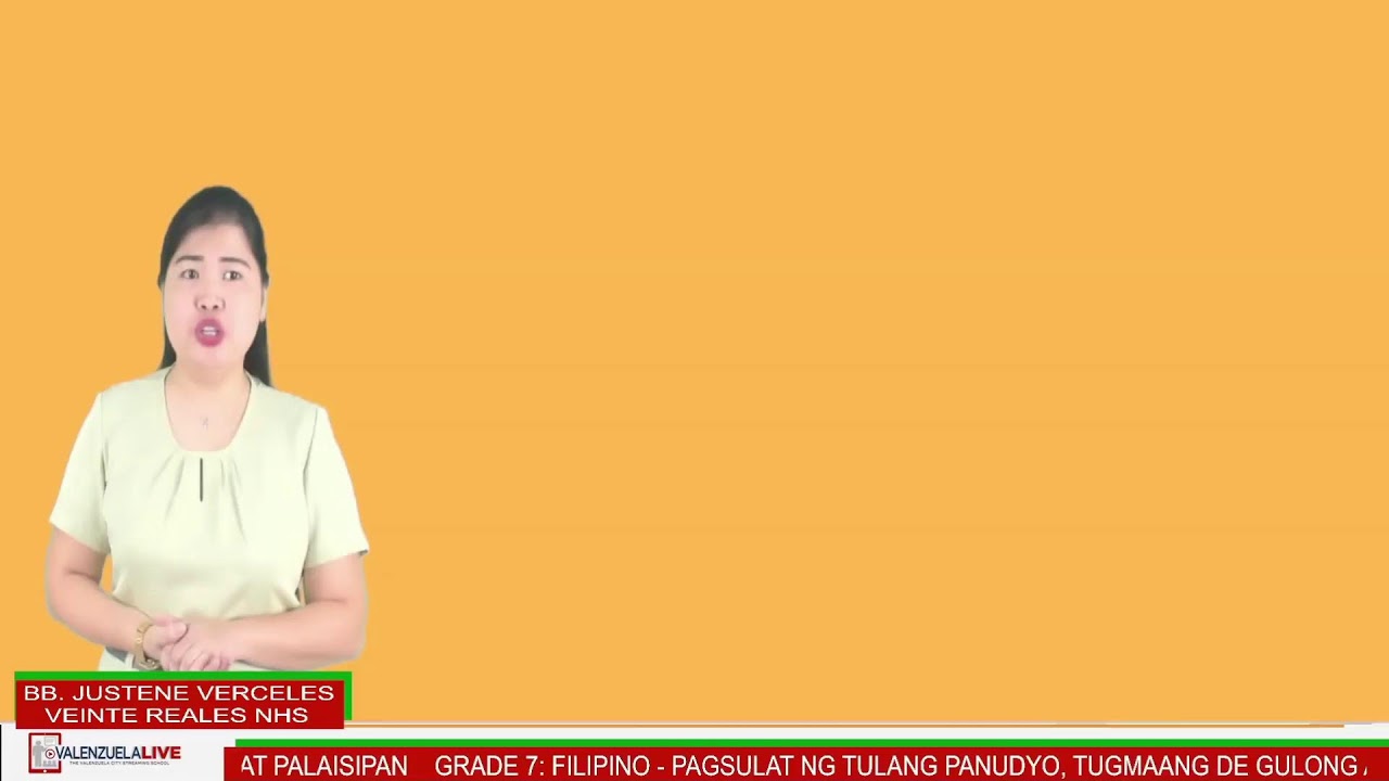 Putar video GRADE 7 FILIPINO Q3 PAGSULAT NG TULANG PANUDYO, TUGMAANG DE GULONG AT PALAISIPAN sekarang GRADE 7 FILIPINO Q3 PAGSULAT NG TULANG PANUDYO, TUGMAANG DE GULONG AT PALAISIPAN