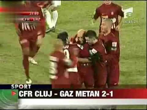 Rezumat Etapa 17 2008-2009 CFR Cluj - Gaz Metan Medias 2-1