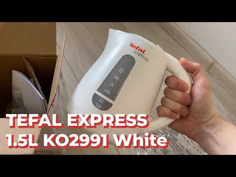 Virdulys Arbatinukas Tefal Express KO2991 Baltas video