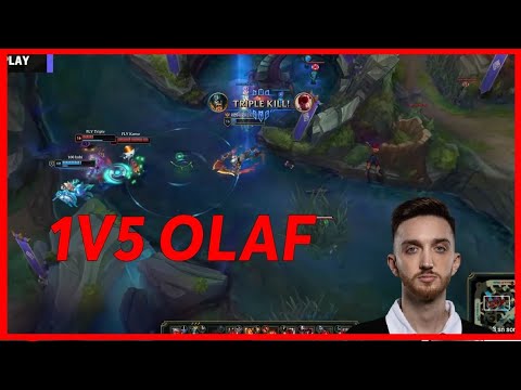 CLOSER LCS'DE OLAF İLE 1V5 ATIYOR