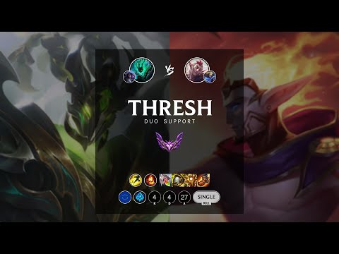 Thresh Support vs Rakan - EUW Master Patch 12.12