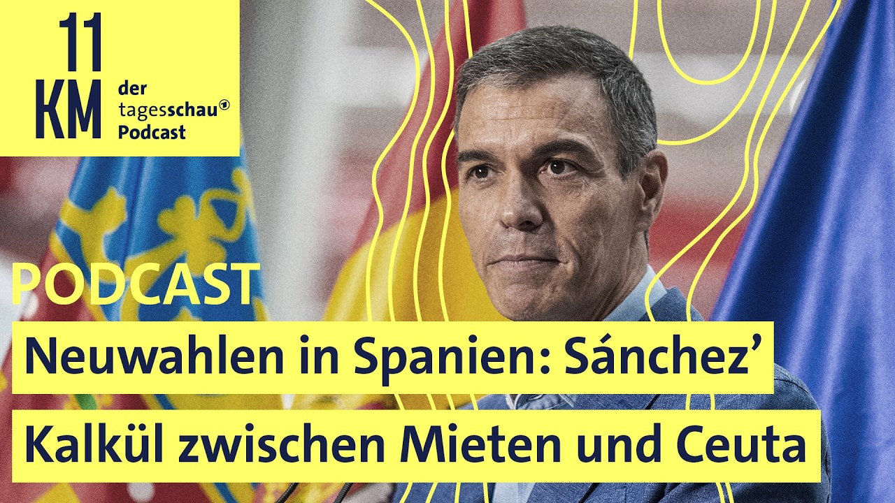 Neuwahlen in Spanien: Sánchez’ Kalkül zwischen Mieten und Ceuta I 11KM - der tagesschau-Podcast
