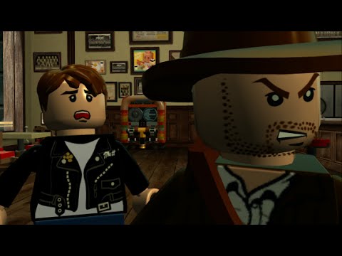 LEGO Indiana Jones 2 100% Walkthrough Part 2 - Cafe Chaos & Motorbike Mayhem
