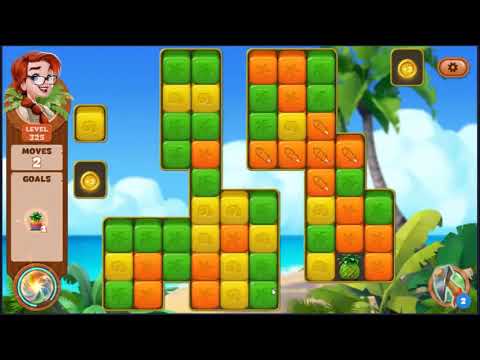 Lost Island Blast Adventure Level 325 - NO BOOSTERS 🏝️ | SKILLGAMING ✔️