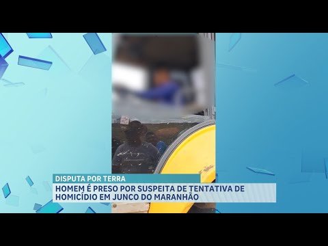 Suspeito é preso por tentativa de homicídio em Junco do Maranhão