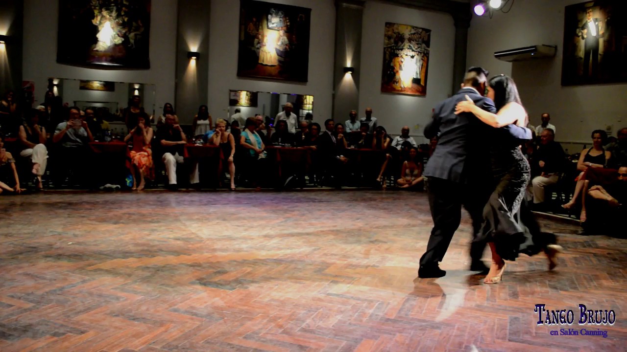Maria Ines Bogado & Jorge López en Tango Brujo - Salón Canning!!! 2/4