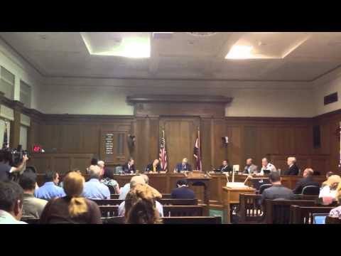 Reading of council bills; Springfield City Council member John Rush