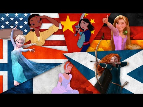Disney Princesses singing in their Native Languages