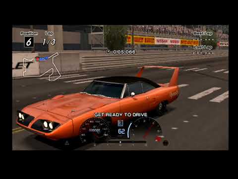 Gran Turismo 4 Walkthrough Part 27! Driving Mission 14! 3 Lap Battle with the Plymouth Superbird!