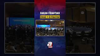 Hakan Fidan'dan CICA Zirvesi'nde Tarihi Tavır! Herzog Konuşmaya Başlayınca Salon